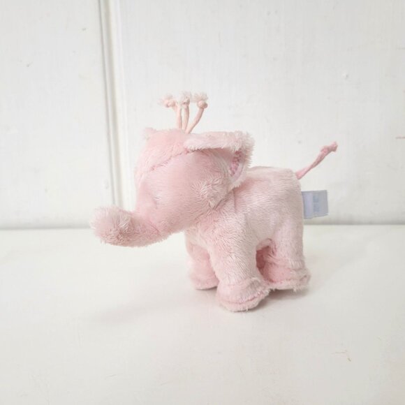 Pink Plush Elephant Toy By Tartine Et Chocolat Ferdinand - Picture 2 of 7